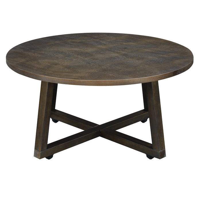 Industrial 3PC Occasional Table Set - Vida Furniture (Laredo,TX)