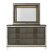 Twenty Nine 6-Drawer Dresser w/ Mood Lighting Mirror - Vida Furniture (Laredo,TX)