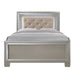 Platinum Youth Full Platform Bed - Vida Furniture (Laredo,TX)