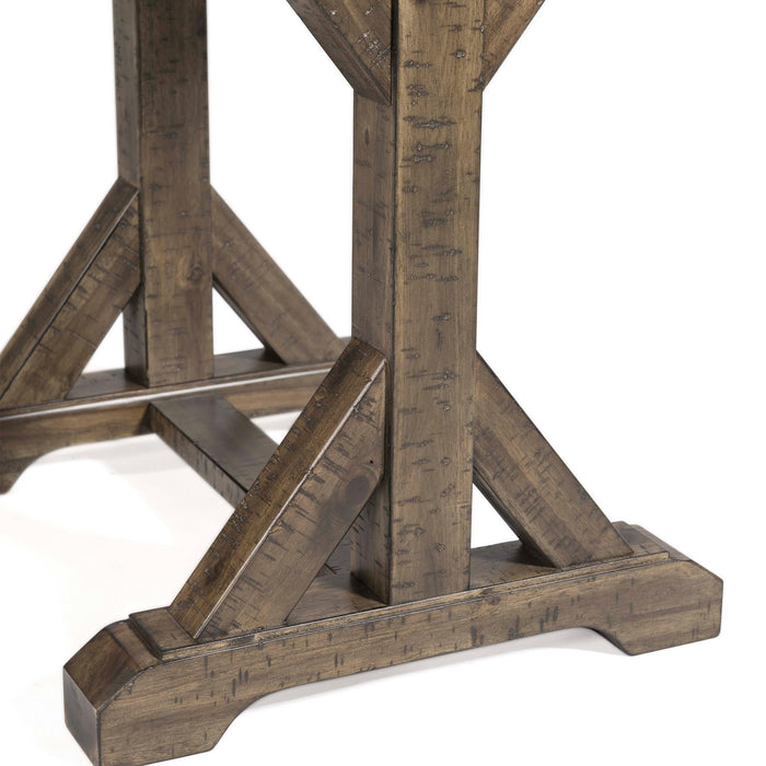 Finn Trestle End Table - Vida Furniture (Laredo,TX)