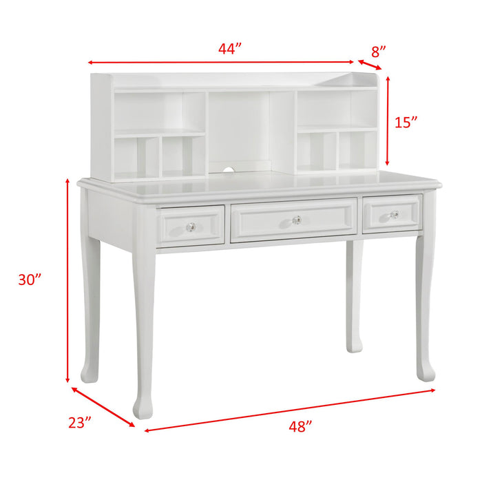 Jesse Desk w/ Hutch - Vida Furniture (Laredo,TX)