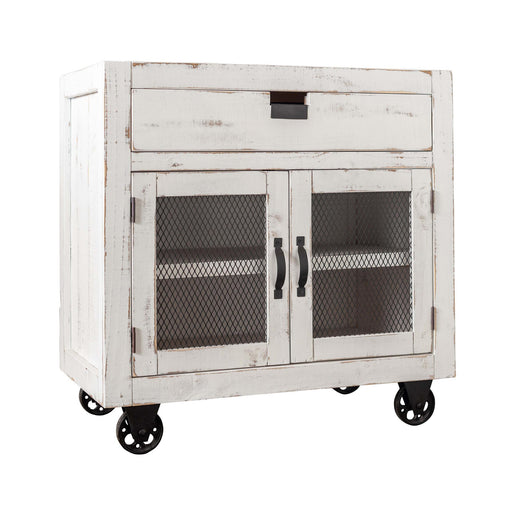 Industrial 2-Door Accent Chest - Vida Furniture (Laredo,TX)