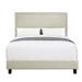 Erica Upholstered Queen Platform Bed - Vida Furniture (Laredo,TX)