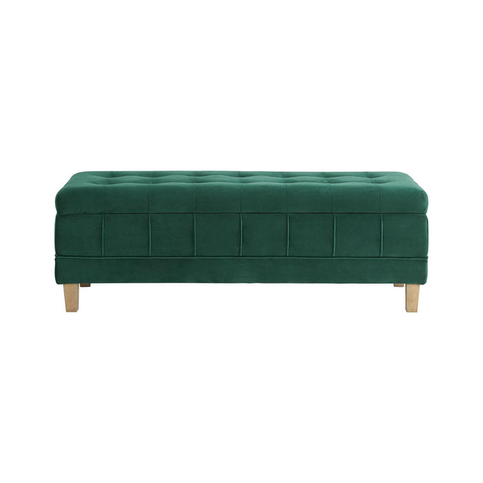 Crosby Tufted Storage Ottoman - Vida Furniture (Laredo,TX)