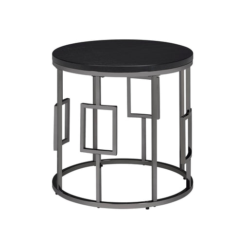 Ester Round End Table - Vida Furniture (Laredo,TX)