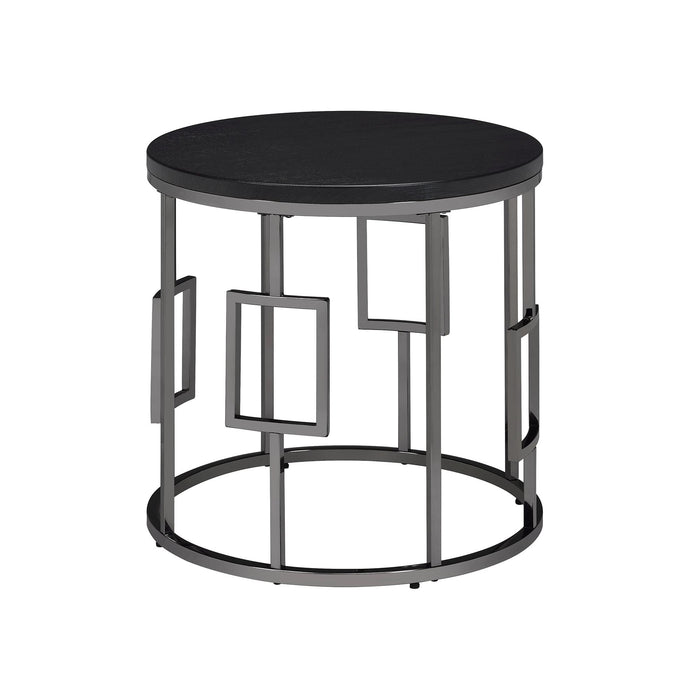 Ester Round End Table - Vida Furniture (Laredo,TX)