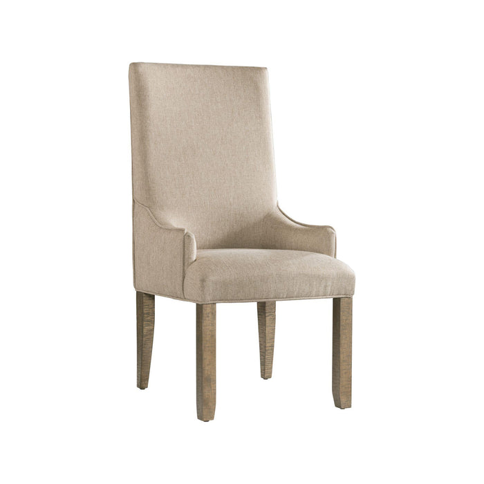 Stone Standard Height Parson Chair Set of 2 - Vida Furniture (Laredo,TX)