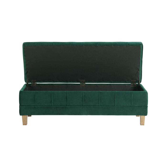 Crosby Tufted Storage Ottoman - Vida Furniture (Laredo,TX)