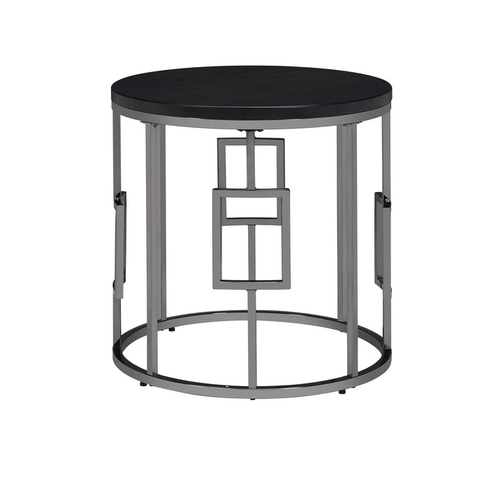 Ester Round End Table - Vida Furniture (Laredo,TX)