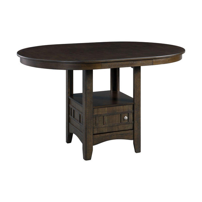 Max Distressed Pub Dining Table - Vida Furniture (Laredo,TX)