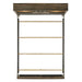 Bailey Queen Bookcase Panel Bed with Bluetooth - Vida Furniture (Laredo,TX)