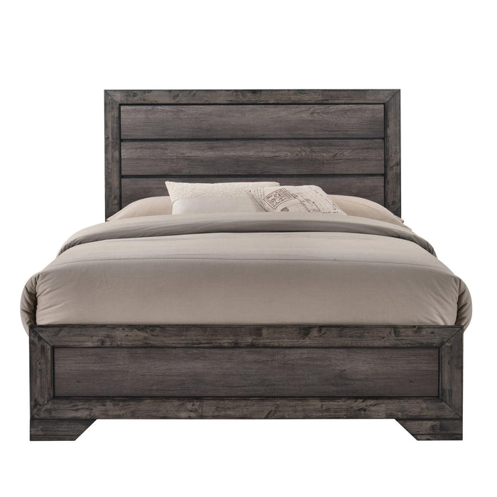Nathan King Panel Bed - Vida Furniture (Laredo,TX)
