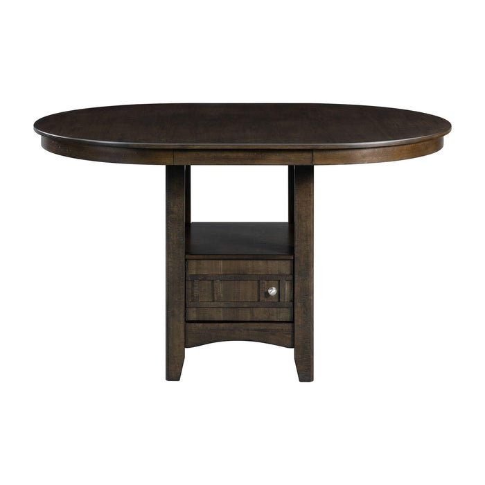 Max Distressed Pub Dining Table - Vida Furniture (Laredo,TX)