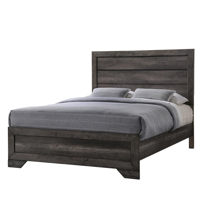 Nathan King Panel Bed - Vida Furniture (Laredo,TX)
