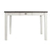 Kayla Two Tone Dining Table with Storage - Vida Furniture (Laredo,TX)