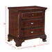 Canton Cherry Nightstand - Vida Furniture (Laredo,TX)