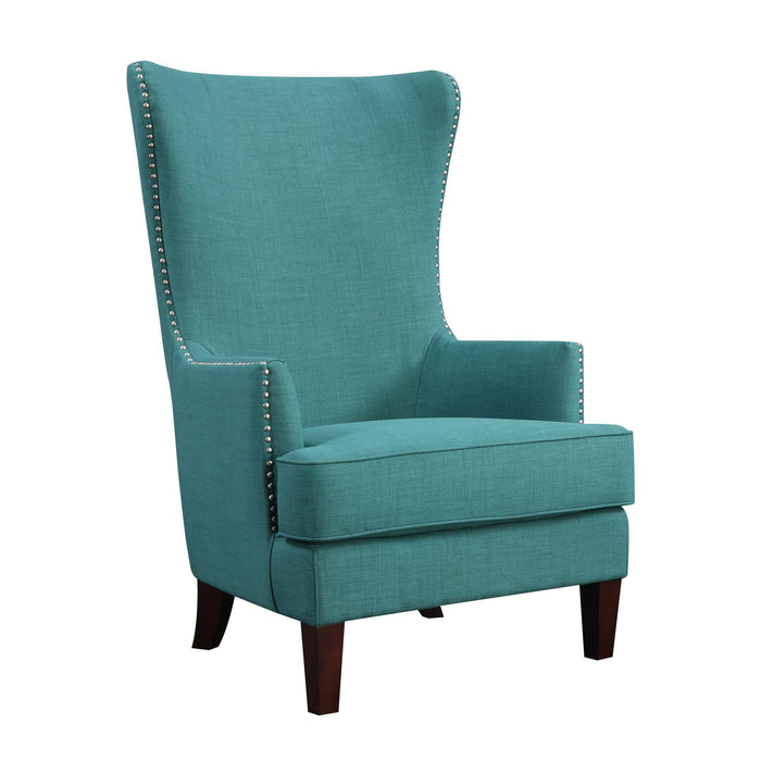 Kori Accent Chair in Heirloom Teal - Vida Furniture (Laredo,TX)
