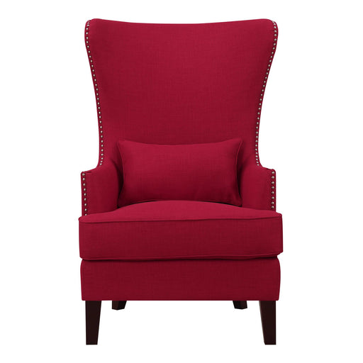 Kori Accent Chair in Berry - Vida Furniture (Laredo,TX)