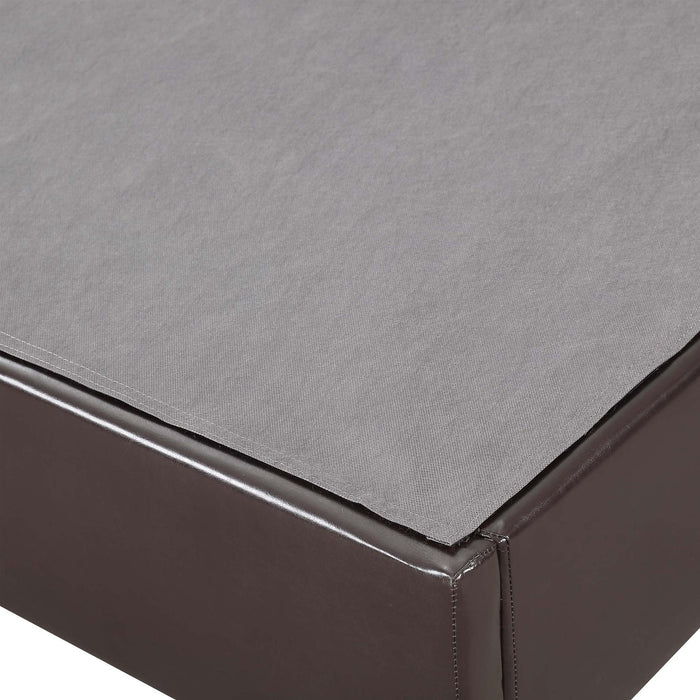 Abby Twin Platform Bed - Vida Furniture (Laredo,TX)