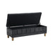 Crosby Tufted Storage Ottoman - Vida Furniture (Laredo,TX)