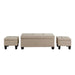 Ethan 3PK Storage Ottoman in Natural - Vida Furniture (Laredo,TX)