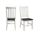 Kayla Two Tone Side Chair Set of 2 - Vida Furniture (Laredo,TX)