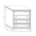 Brookpine White TV Stand - Vida Furniture (Laredo,TX)