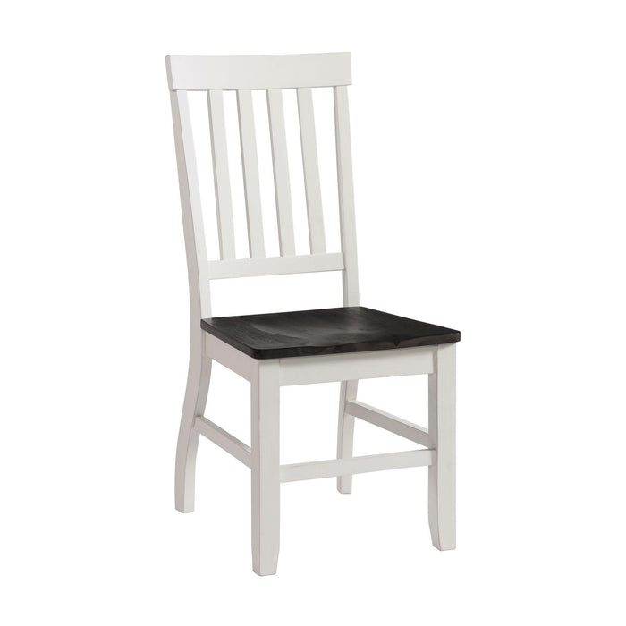 Kayla Two Tone Side Chair Set of 2 - Vida Furniture (Laredo,TX)