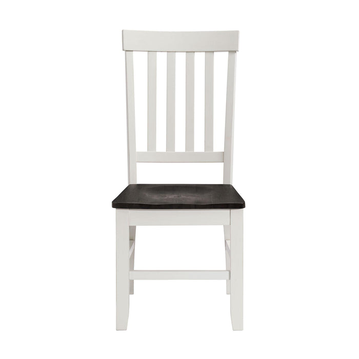 Kayla Two Tone Side Chair Set of 2 - Vida Furniture (Laredo,TX)