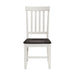 Kayla Two Tone Side Chair Set of 2 - Vida Furniture (Laredo,TX)