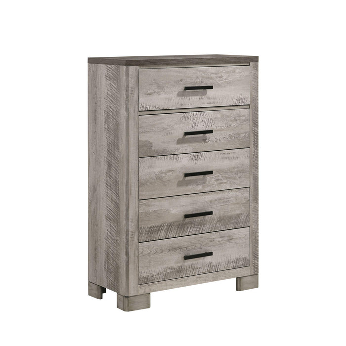 Millers Cove 5-Drawer Chest - Vida Furniture (Laredo,TX)