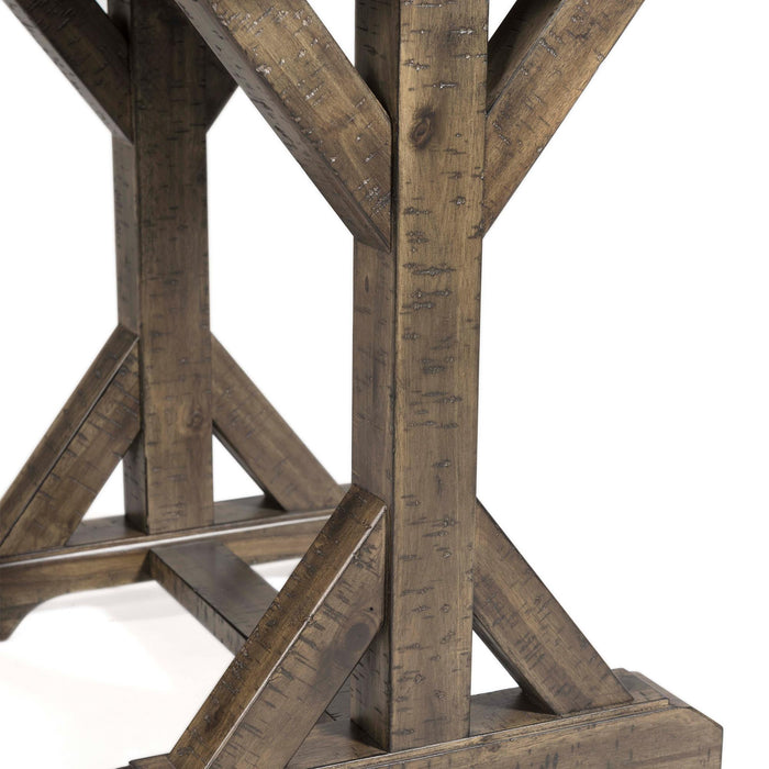 Finn Trestle Coffee Table - Vida Furniture (Laredo,TX)