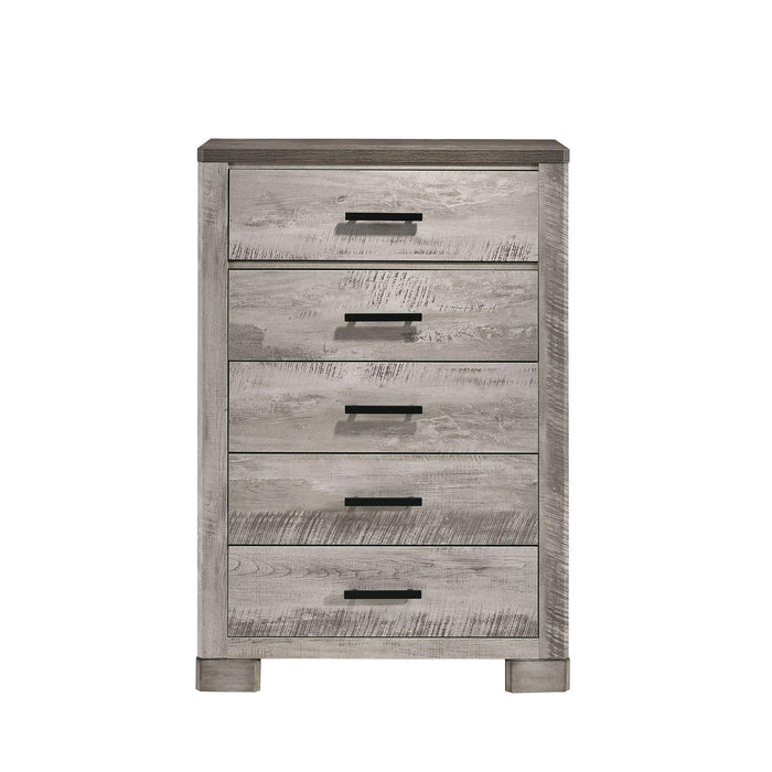 Millers Cove 5-Drawer Chest - Vida Furniture (Laredo,TX)