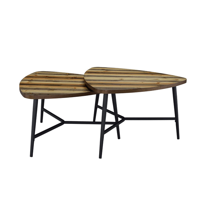Tribeca Nesting Coffee Table Set - Vida Furniture (Laredo,TX)