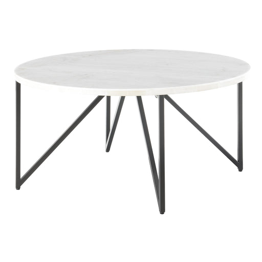 Cedric Round Coffee Table - Vida Furniture (Laredo,TX)