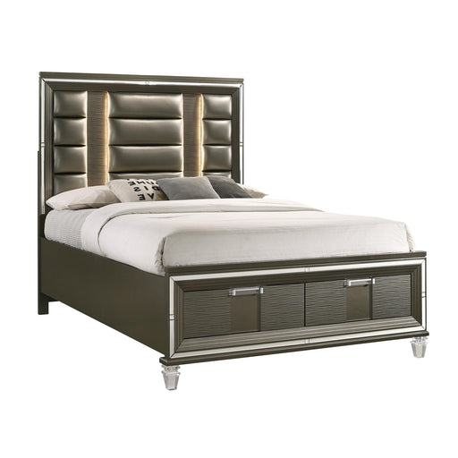 Twenty Nine 2-Drawer Queen Storage Bed - Vida Furniture (Laredo,TX)
