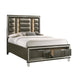 Twenty Nine 2-Drawer Queen Storage Bed - Vida Furniture (Laredo,TX)