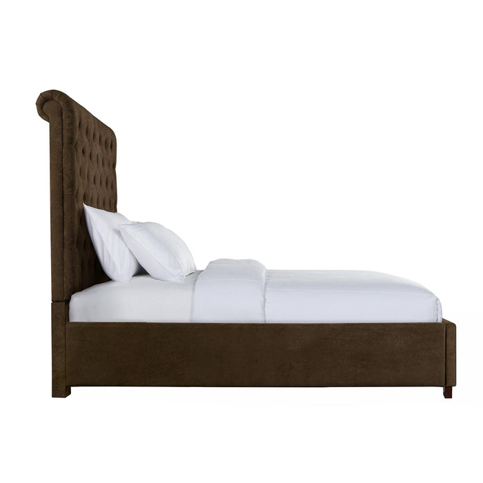 Waldorf Queen Upholstered Bed - Vida Furniture (Laredo,TX)