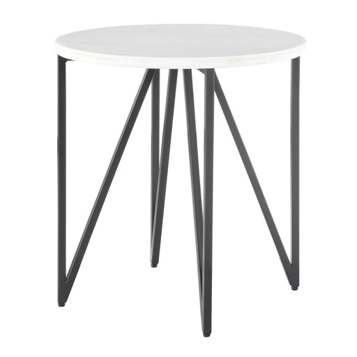 Cedric Round End Table - Vida Furniture (Laredo,TX)