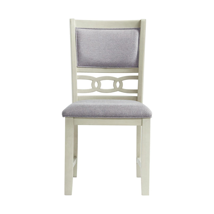 Amherst Standard Height Side Chair Set in Bisque of 2 - Vida Furniture (Laredo,TX)