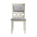 Amherst Standard Height Side Chair Set in Bisque of 2 - Vida Furniture (Laredo,TX)