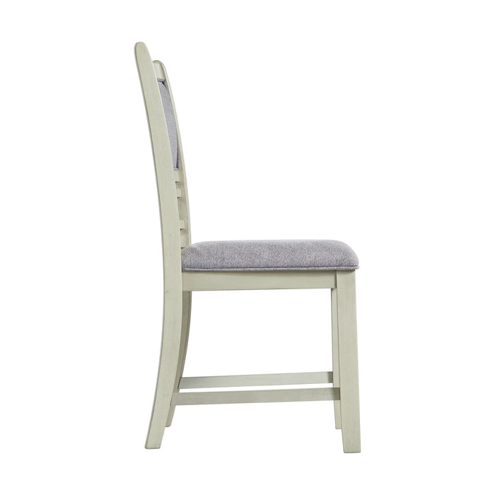 Amherst Standard Height Side Chair Set in Bisque of 2 - Vida Furniture (Laredo,TX)