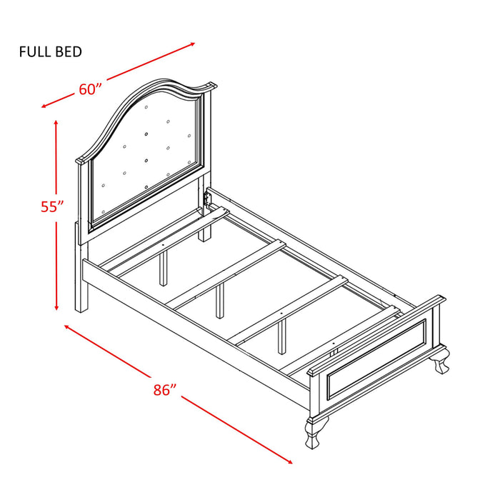 Jesse Full Panel Bed - Vida Furniture (Laredo,TX)