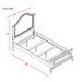 Jesse Full Panel Bed - Vida Furniture (Laredo,TX)