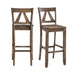 Finn 30" Bar Stool Set of 2 - Vida Furniture (Laredo,TX)