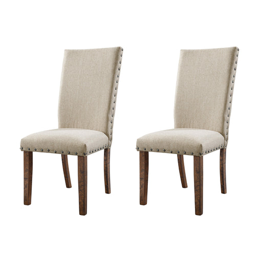 Jax Upholstered Side Chair Set of 2 - Vida Furniture (Laredo,TX)
