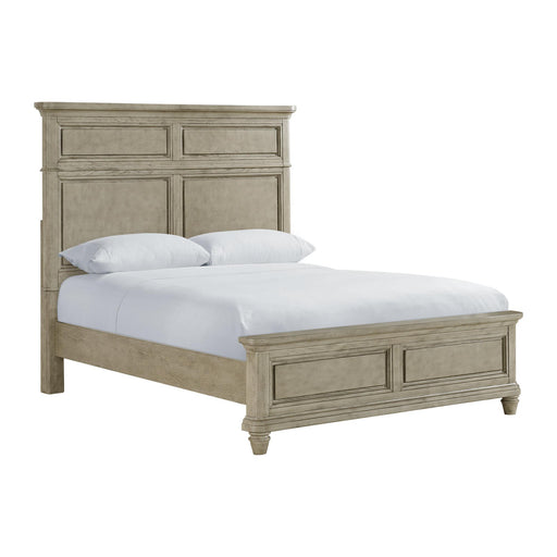 Whit-Ash Panel Bed - Vida Furniture (Laredo,TX)