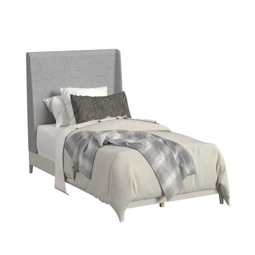 Westland UPH Bedroom Set with Grey Fabric - Vida Furniture (Laredo,TX)