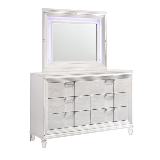 Twenty Nine Dresser & Mirror Set White - Vida Furniture (Laredo,TX)