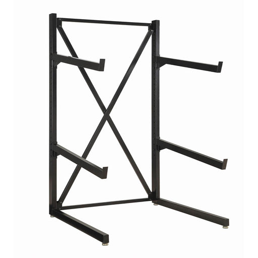 Three Tier Sofa Rack Fixture in Black - Vida Furniture (Laredo,TX)
